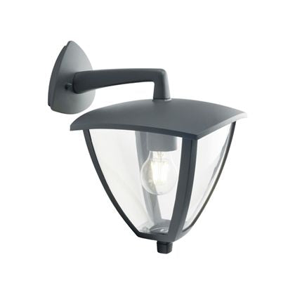 acquista Applique in Basso da Esterno E27 in Alluminio Sovil Grigio