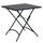 Tavolo Bristol 70x70x72 h cm in Acciaio Antracite