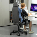 Sedia da Gaming 66x53x128-138 cm Reclinabile a 150°  Blu  
