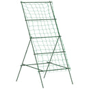 Supporto per Piante Rampicanti 101x133x227 cm a Livelli Regolabili con Rete in Acciaio PE e PP Verde  