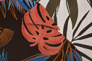 Stampa Dipinta Lady Jungle 2 80x2,8x120 cm in Legno e Tessuto