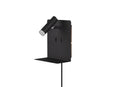 Applique da Interno a LED in Metallo Nero Opaco