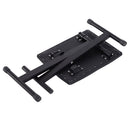 Panca Sgabello per Pianoforte Imbottita Pieghevole con Altezza Regolabile Nero 39x29x51 cm 