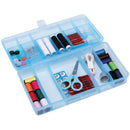 Set da Cucito 30 Pezzi Scatola per Cucire da Viaggio Portatile con Ago e Filo      