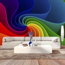 Fotomurale - Colorful Pinwheel 300X210 cm Carta da Parato Erroi