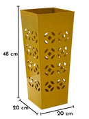 Portaombrelli Fit 20x20x48 cm in Metallo Senape      