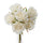 Set 12 Rami Rose Bianche Artificiali da 6 H 135 cm
