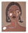 Dipinto su Tela Tribal 1 80x2,8x100 cm in Legno e Tessuto