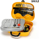 Valigetta per Attrezzi Giocattolo per Bambini con 31 Accessori Fai da Te Giallo      