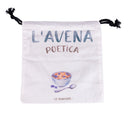 Sacchetto Avena 25x25 cm in Cotone VdE Tivoli 1996 Le Travisate Bianco