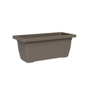 Vaso Rettangolare a Cassettone Outdoor Tera Tikal Sand 85x39 cm in Plastica Sabbia 