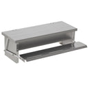 Mangiatoia per Galline 56x37x18,5 cm in Alluminio Argento