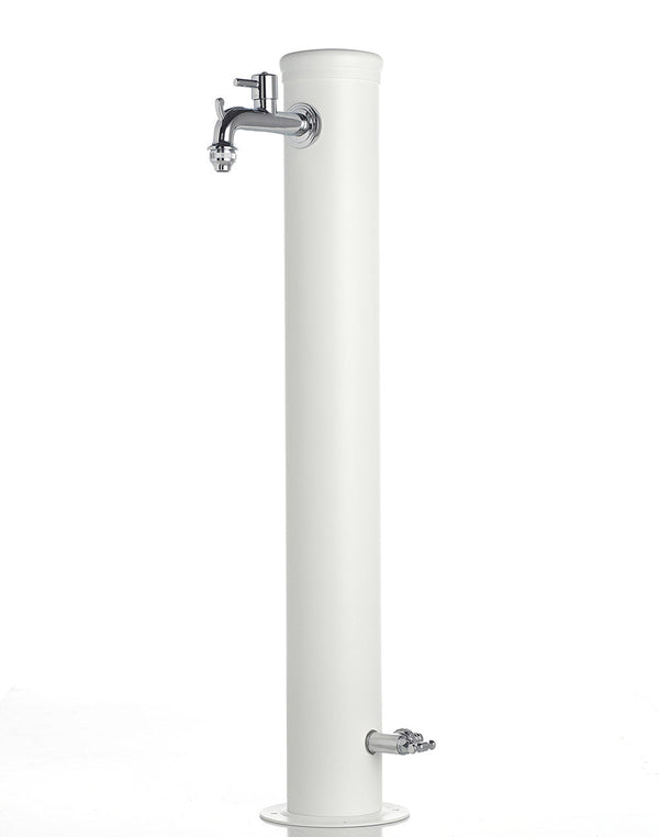 Fontana da Giardino con Doppio Rubinetto Belfer 42/ARR Bianco prezzo