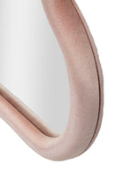 Specchio da Muro Cloud Velluto Rosa 90x4x60 cm in MDF e Poliestere e Specchio Rosa      