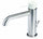 Rubinetto Miscelatore Monocomando Lavabo con Scarico in Acciaio Inox Maniglia Perla