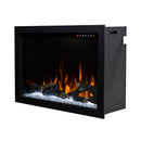 Camino Elettrico da Incasso 51x80x30,4 cm Effetto Fiamma 1500W Nepal 29 Nero