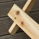 Tavolino Pieghevole 50x50x51 cm in Legno in Legno
