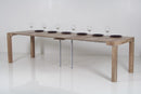 Consolle Allungabile in Legno H77,5x40x90/300cm Imperial Noce Classica