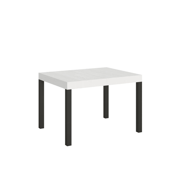 Tavolo Allungabile 110-194x70x77 cm Everyday Bianco Frassino e Antracite acquista