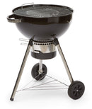 Barbecue a Carbone Carbonella 73,5x64x106,5 cm in Acciaio Nero