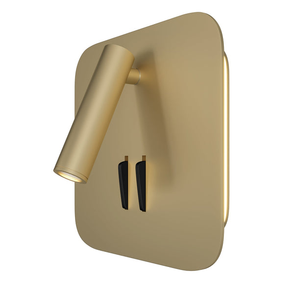 Lampada da parete Ceiling & Wall in Alluminio Ios 176 Opaco Oro sconto