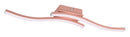 Plafoniera da Interno a LED SMD in Metallo Oro rosa