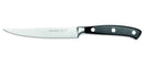 Coltello Costata Professionale Lama Liscia 12 Cm Forgiato Sanelli Ergoforge