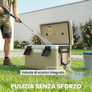 Box Frigo Portatile 66,6x38,5x40 cm Capacità 42,6L Isolato con Maniglia in HDPE e Schiuma PU Cachi      