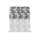Set Lenzuola con Stampa Sopra Sotto e Federe Linea River Sepik Grey Varie Misure