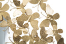 Specchio Glam Butterfly Wind Ø81,5x3,5 Misura Specchio Ø55 cm in Ferro Oro