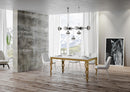 Tavolo Allungabile 120-380x90x77 cm Karamay Evolution Bianco Frassino