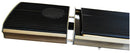 Stufa Elettrica ad Infrarossi da Parete Soffitto 97x18,9x6,7 cm 1000W con Altoparlanti Bluetooth Nero