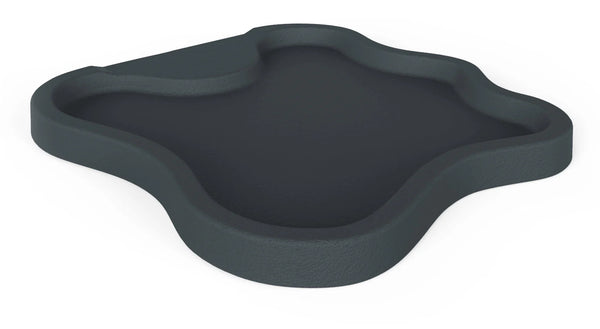 online Piatto Doccia da Esterno Giardino in Polietilene HD Arkema Lake Grigio Antracite