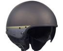 Casco Demi-Jet per Scooter CGM Granada 105G Marone Opaco Varie Misure