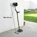 Metal Detector 3 Modalità Rilevamento Bobina Impermeabile IP68 Display LCD Nero      