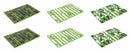 Set 6 Tovagliette 45x30 cm in Plastica Villa d'Este Home Tivoli Urban Bamboo Vari Colori