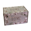 Set 3 Bauli Rettangolari in Similpelle Design Home Grigi