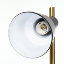 Lampada da Terra con 3 Paralumi E27 in Metallo  Nero e Bronzo
