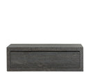 Mensola da Parete 1 Cassetto 45x13,4x23,7 cm in Fibra di Legno Lego Maxi Rovere Scuro