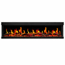 Camino Elettrico da Incasso a Parete 152x24x52 cm Detroit LED RGB e APP  