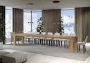 Tavolo Allungabile 200/460x90x77 cm Roxell Premium Quercia Natura  