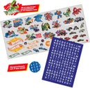 Bicicletta Senza Pedali Balance Bike per Bambini 10 Pollici 80x40x60 cm Sellino e Manubrio Regolabili Hot Wheels Blu e Arancione  