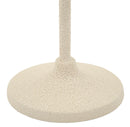 Porta Candele Dune Pigna Ø9,5x22,5 cm in Ferro Crema      