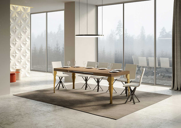 acquista Tavolo Allungabile 130-390x90x77 cm Paxon Quercia Naturale
