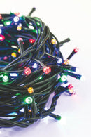 Luci di Natale 100 LED 3,96m Multicolor da Esterno-Interno Soriani