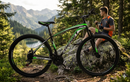 Bicicletta Mountain Bike MTB Ragazzo 29" 21V in Acciaio Nero e Verde Fluo