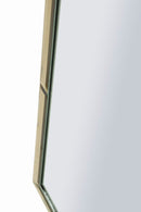 Specchio da Muro Baku Oro 55x2x150 cm in MDF e Vetro e Specchio Oro      