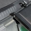 Rampa per Cani Pieghevole 158x43,5x2,5 cm in MDF e Alluminio Nero