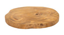 Svuotatasche Pokon Ø24x2 cm in Teak Riciclato      