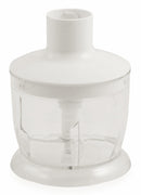 Frullatore ad Immersione Tritatutto 3 in 1 300W Kooper Frullatris Bianco